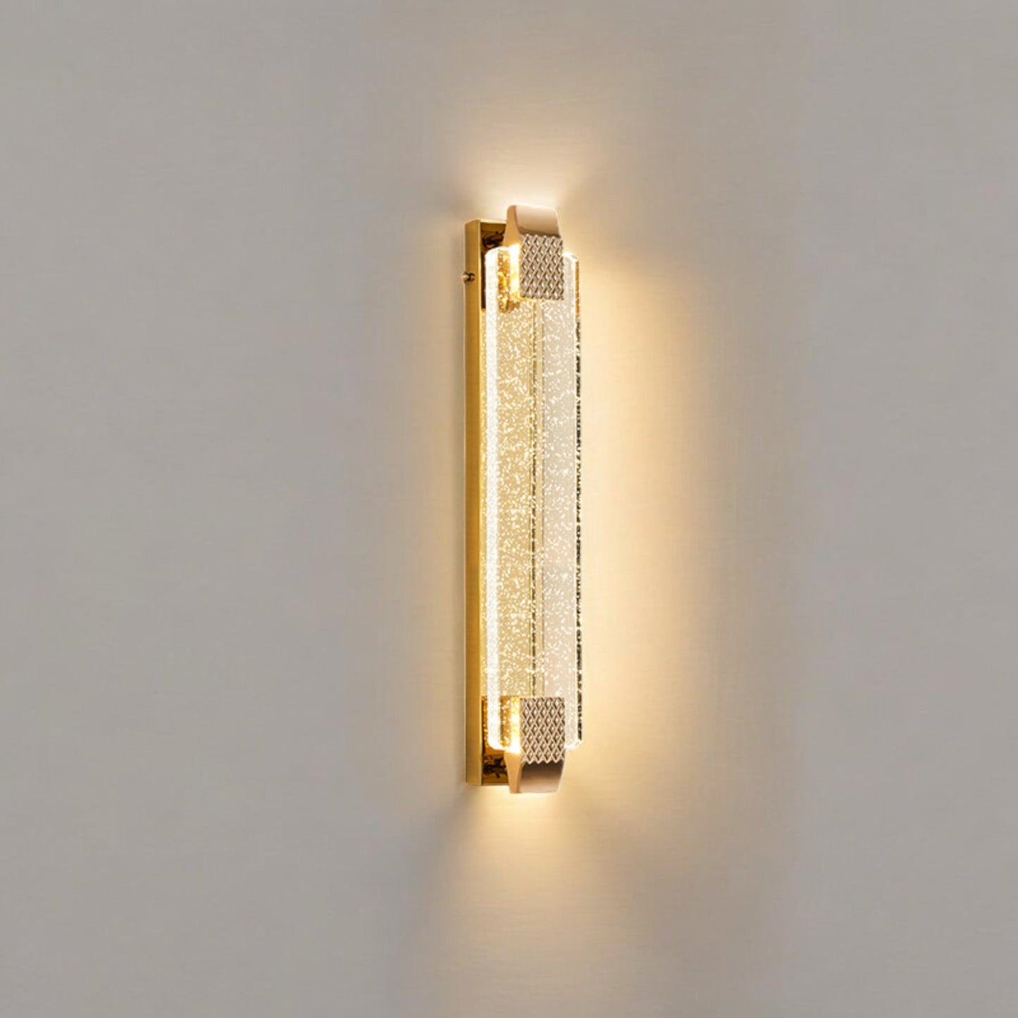 Opulent Crystal Wall Light – LED Bedside & Living Room Fixture