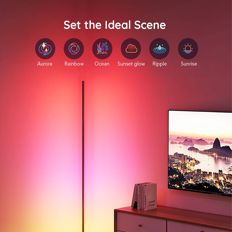 Magic Color LED Strip Lamp – Dynamic Mood Light for Bedside & Living Spaces