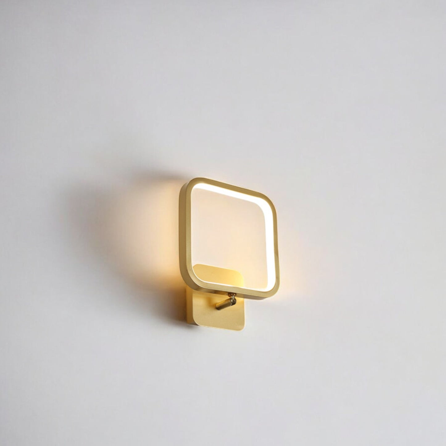 Minimalist LED Wall Light – Contemporary Iron Lampshade for Hallways & Bedrooms