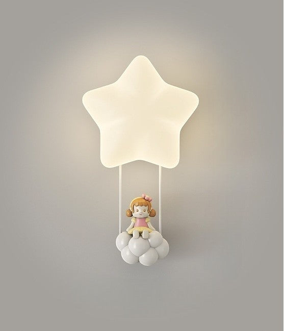 Magical Star Wall Light – Fun LED Night Lamp for Kids