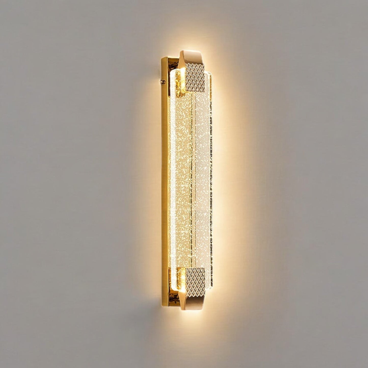 Opulent Crystal Wall Light – LED Bedside & Living Room Fixture