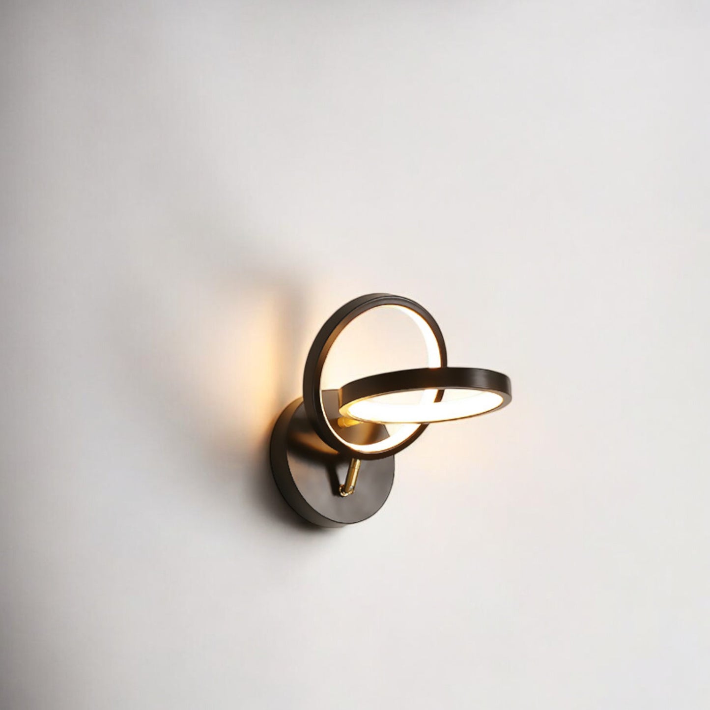 Minimalist LED Wall Light – Contemporary Iron Lampshade for Hallways & Bedrooms