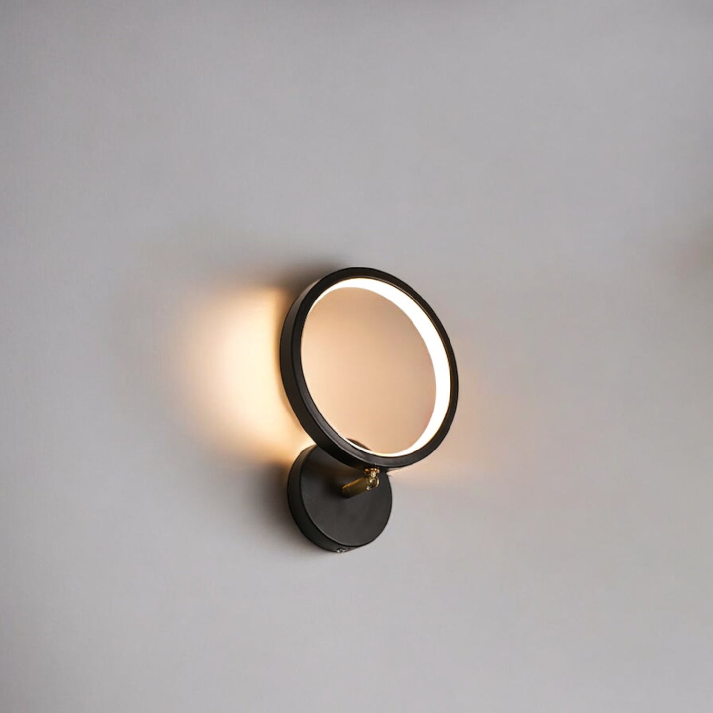 Minimalist LED Wall Light – Contemporary Iron Lampshade for Hallways & Bedrooms
