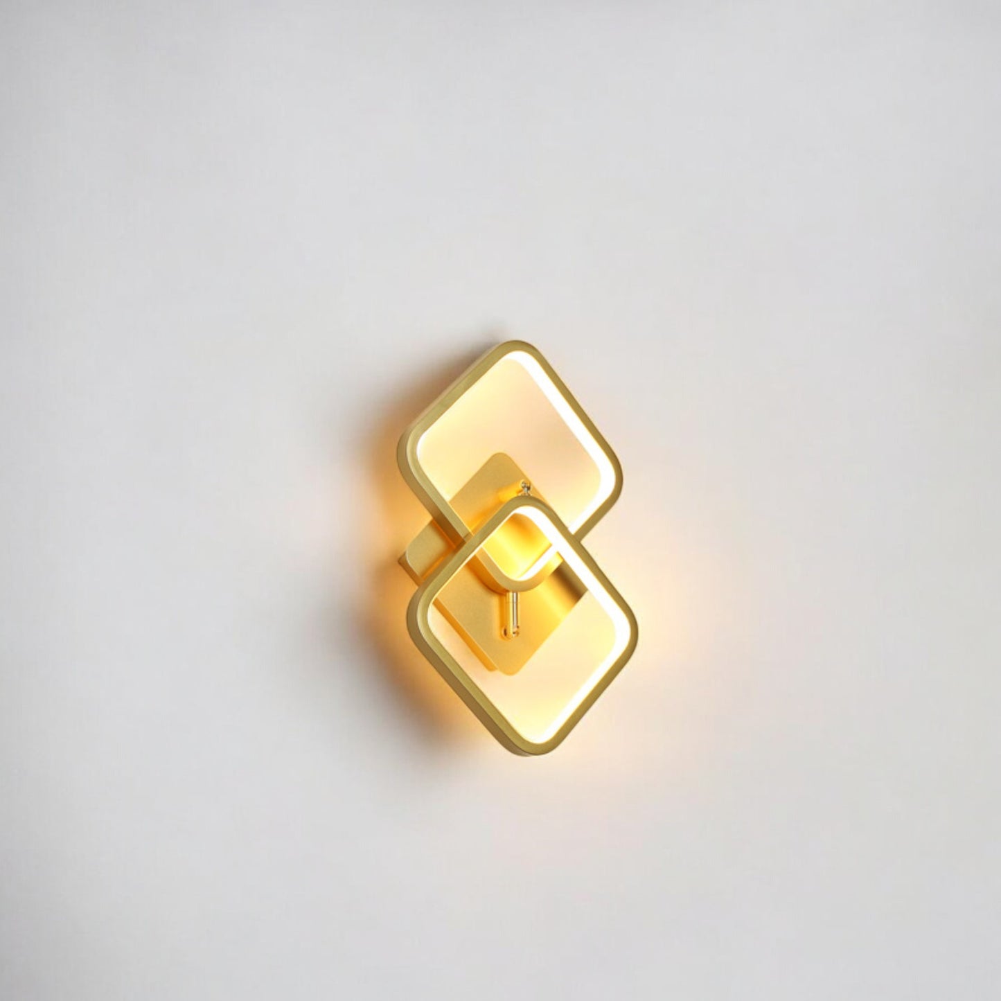 Minimalist LED Wall Light – Contemporary Iron Lampshade for Hallways & Bedrooms