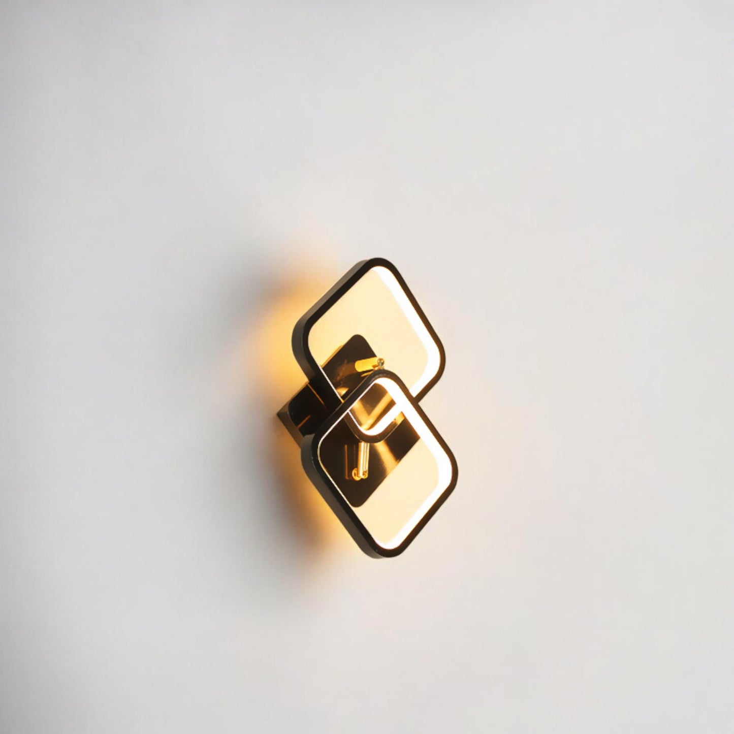 Minimalist LED Wall Light – Contemporary Iron Lampshade for Hallways & Bedrooms