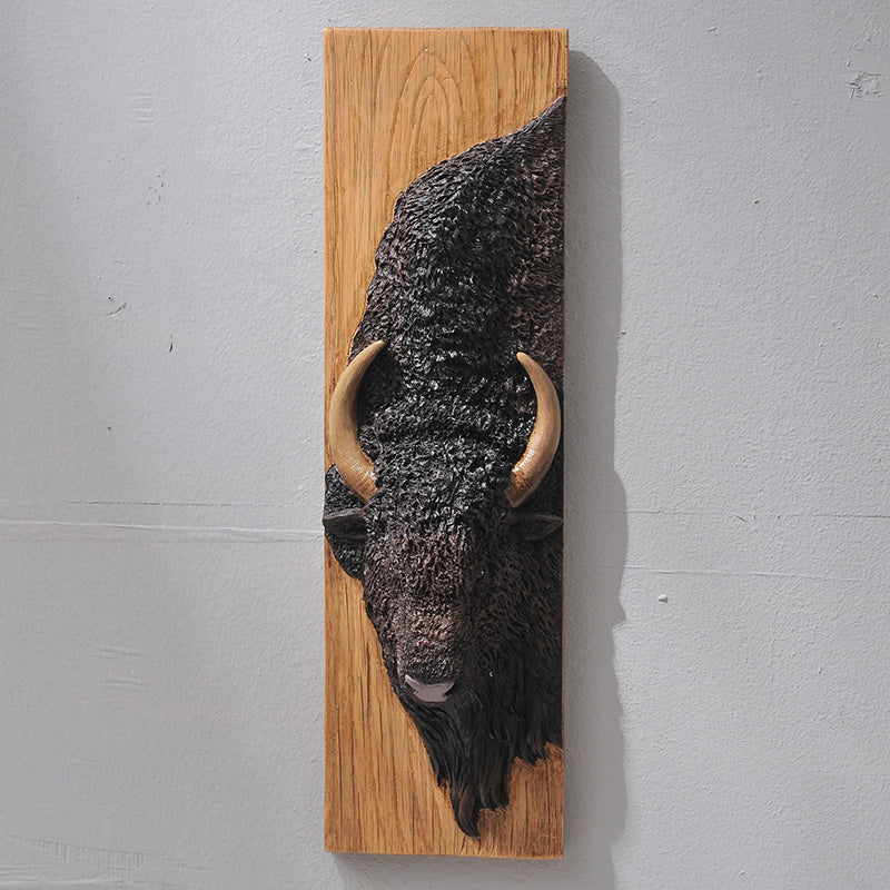 Wildlife-Inspired Resin Wall Art – Animal Head Wall Hanging Decor