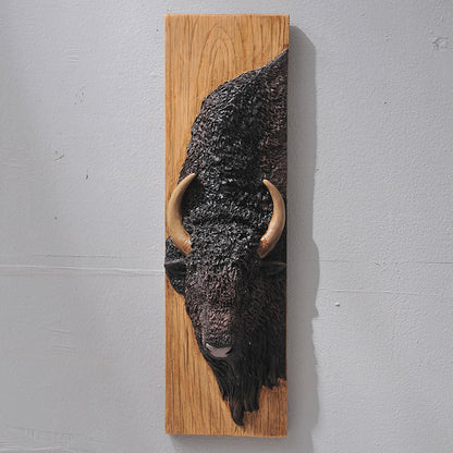 Wildlife-Inspired Resin Wall Art – Animal Head Wall Hanging Decor