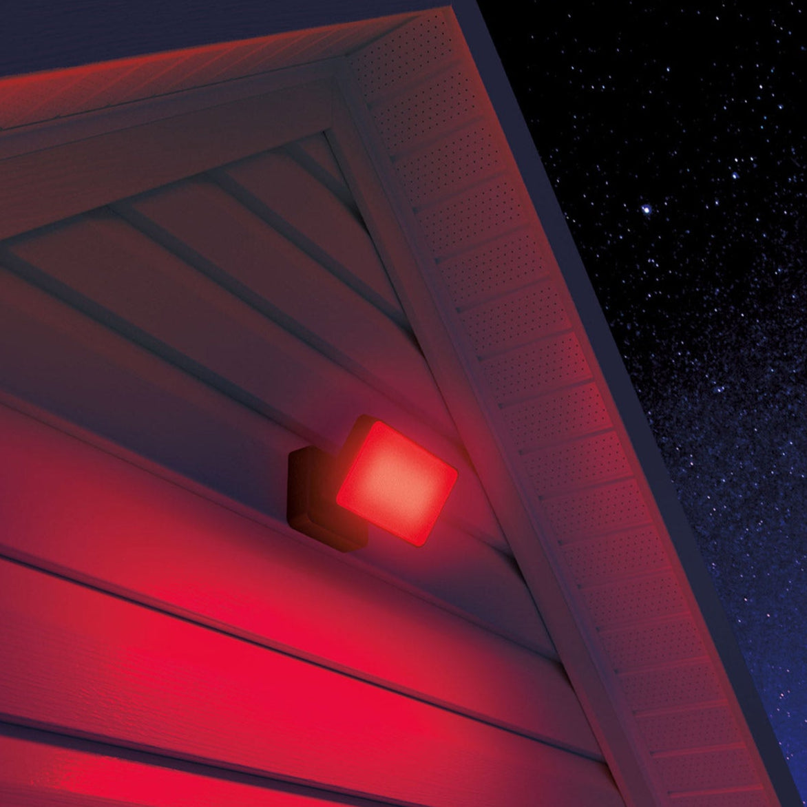 Smart Wi-Fi LED Floodlight – App & Voice-Controlled Outdoor RGBW Light