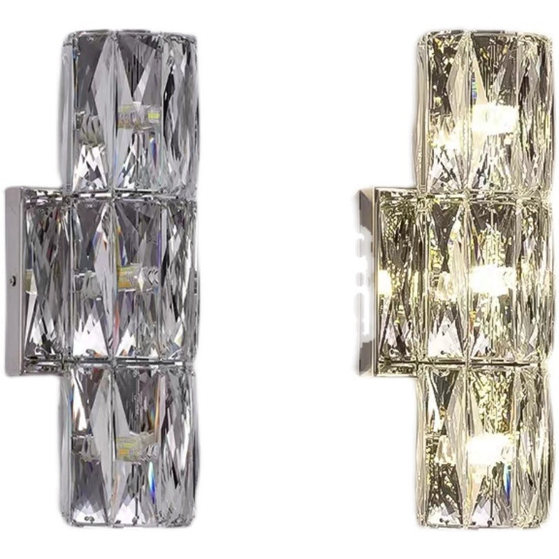 Crystal Wall Lighting – Chic Illumination for Living Spaces and Staircases