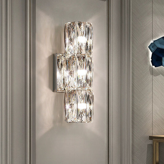 Crystal Wall Lighting – Chic Illumination for Living Spaces and Staircases
