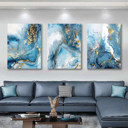 Modern Simplicity Canvas Wall Art – Frameless Decorative Painting for Living Spaces