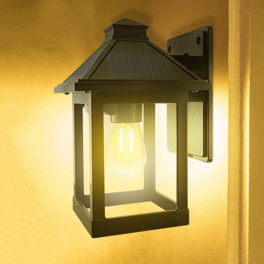 Smart Solar LED Wall Lanterns – Motion Sensor, Waterproof Outdoor Lights